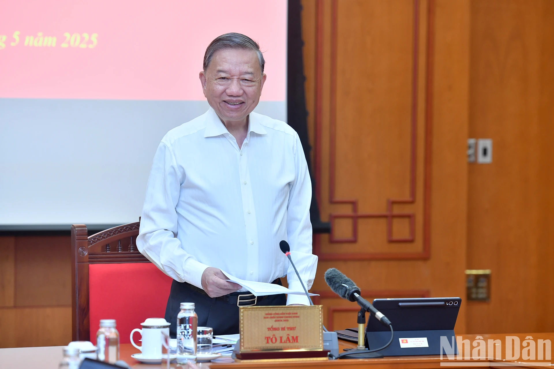 [Ảnh] Tổng Bí thư Tô Lâm chủ trì Phiên họp Thường trực Ban Chỉ đạo Trung ương về phát triển khoa học, công nghệ, đổi mới sáng tạo và chuyển đổi số ảnh 8