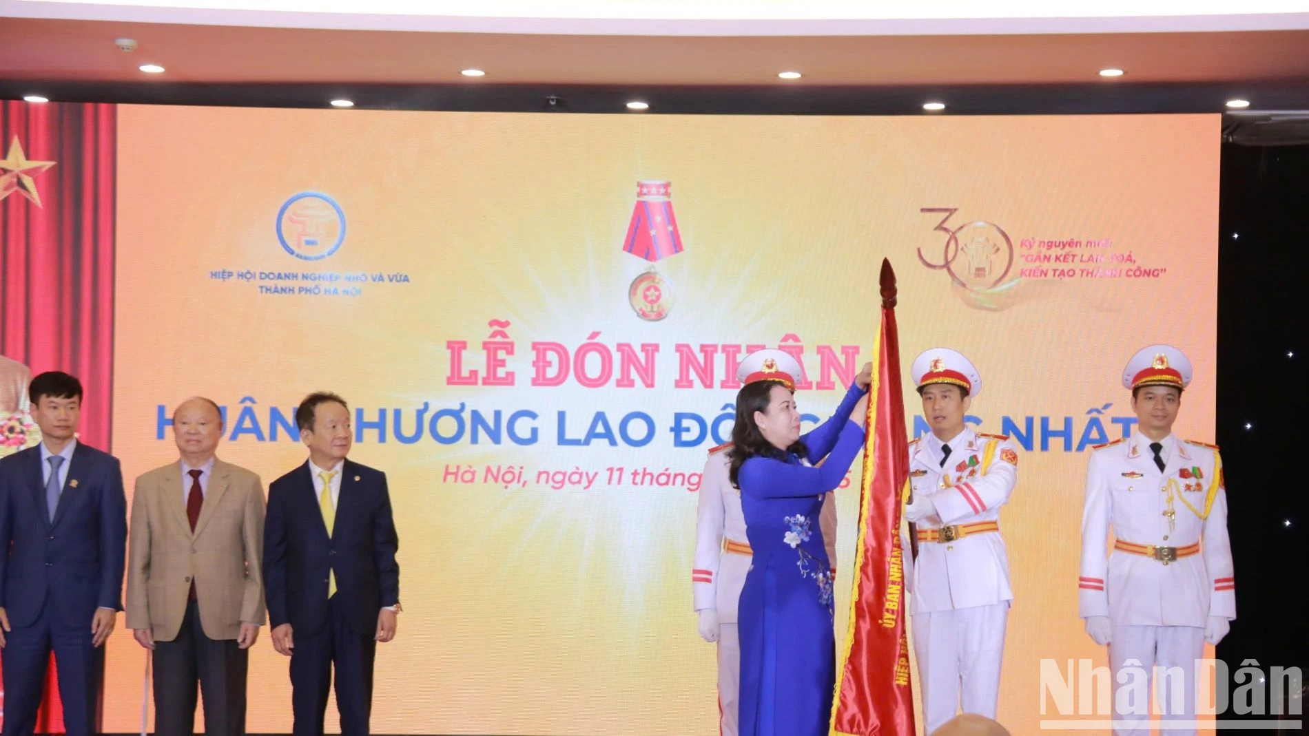 Hiệp hội Doanh nghiệp nhỏ và vừa thành phố Hà Nội đón nhận Huân chương Lao động hạng Nhất ảnh 3