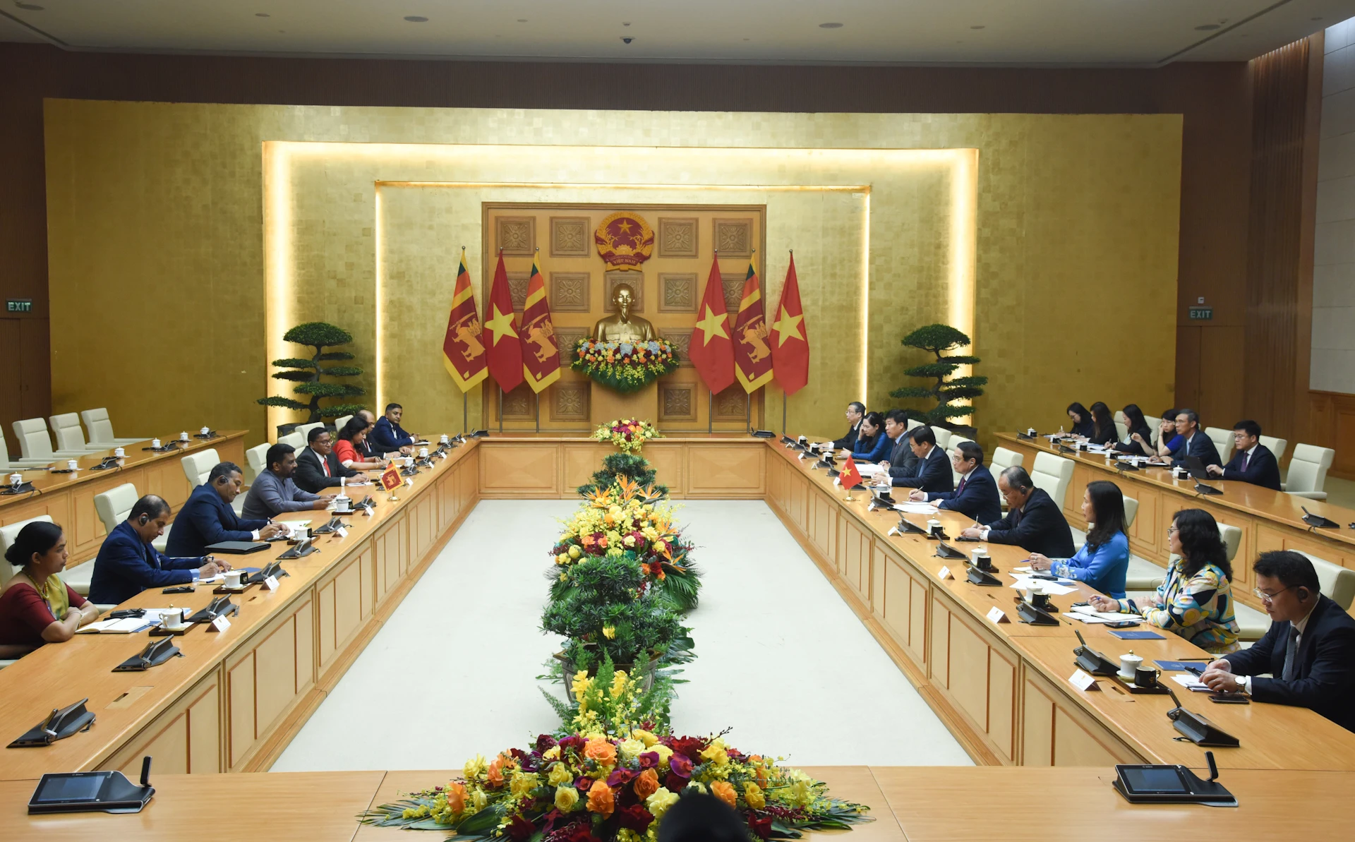 [Ảnh] Thủ tướng Phạm Minh Chính hội kiến Tổng thống Sri Lanka Anura Kumara Dissanayaka ảnh 6