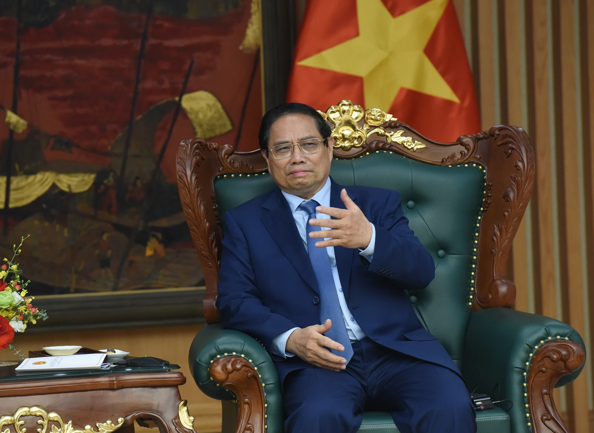 [Ảnh] Thủ tướng Phạm Minh Chính tiếp đoàn Nghị sĩ lưỡng đảng Hạ viện Hoa Kỳ ảnh 2