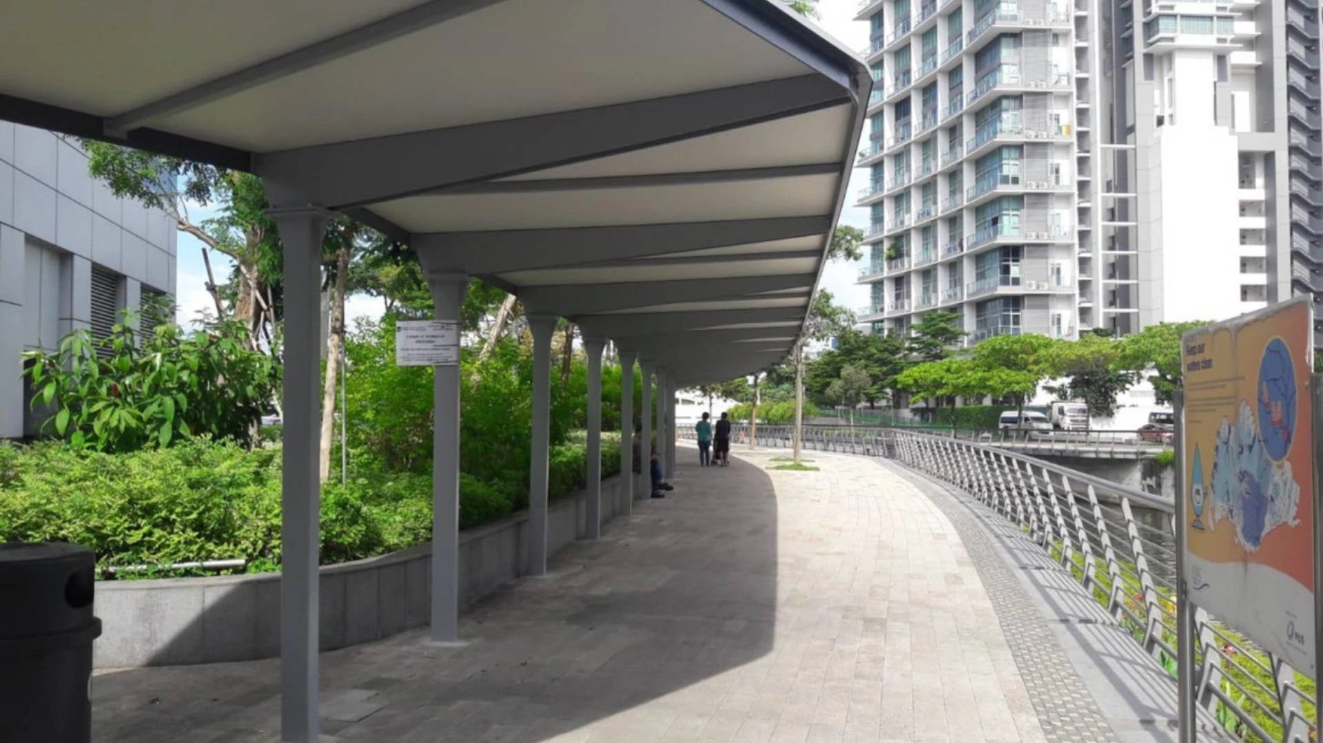 Singapore và 200km đường đi bộ có mái che ảnh 4