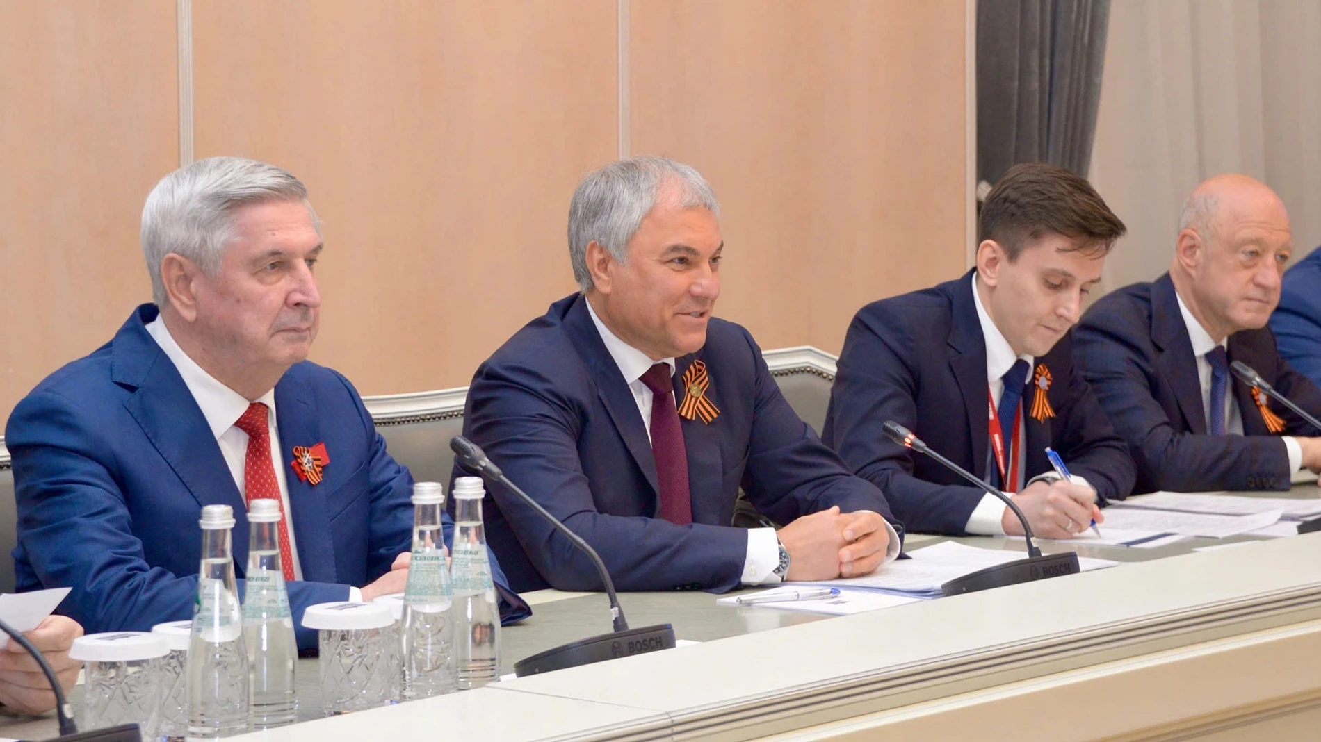 [Ảnh] Tổng Bí thư Tô Lâm hội kiến Chủ tịch Duma Quốc gia Nga Vyacheslav Volodin ảnh 4