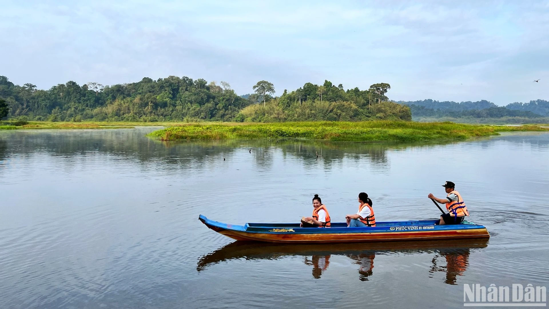 Đón ban mai giữa thiên nhiên Bàu Sấu ảnh 12