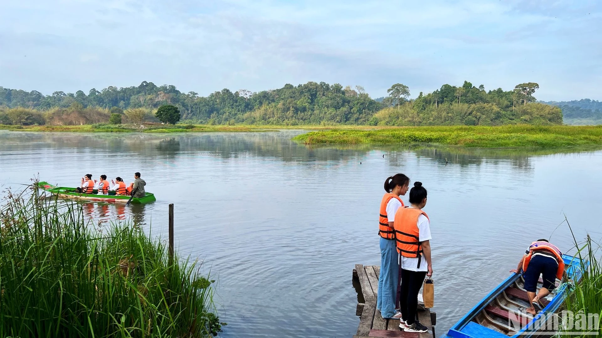 Đón ban mai giữa thiên nhiên Bàu Sấu ảnh 4