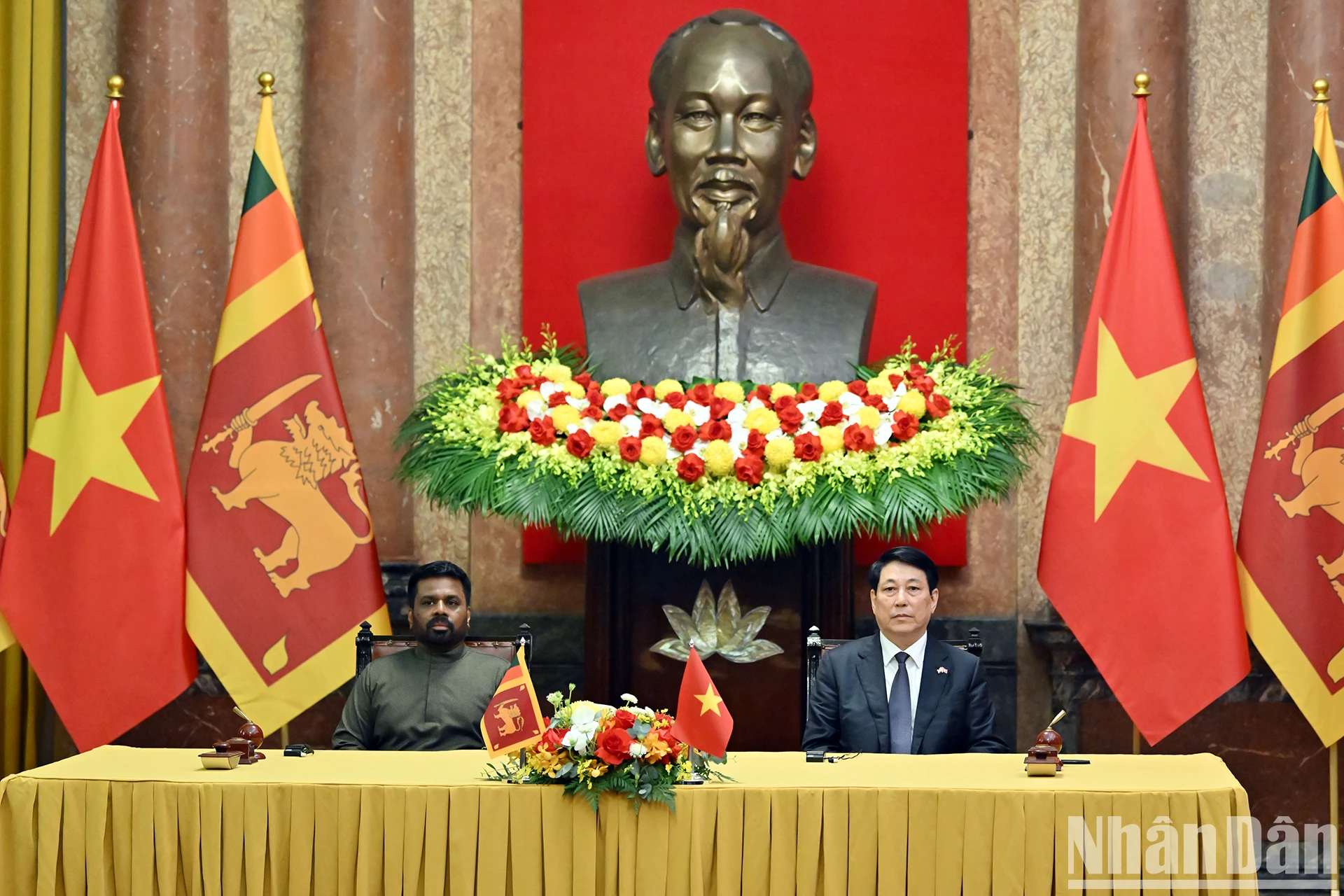 [Ảnh] Việt Nam và Sri Lanka ký kết hợp tác trên nhiều lĩnh vực quan trọng ảnh 1
