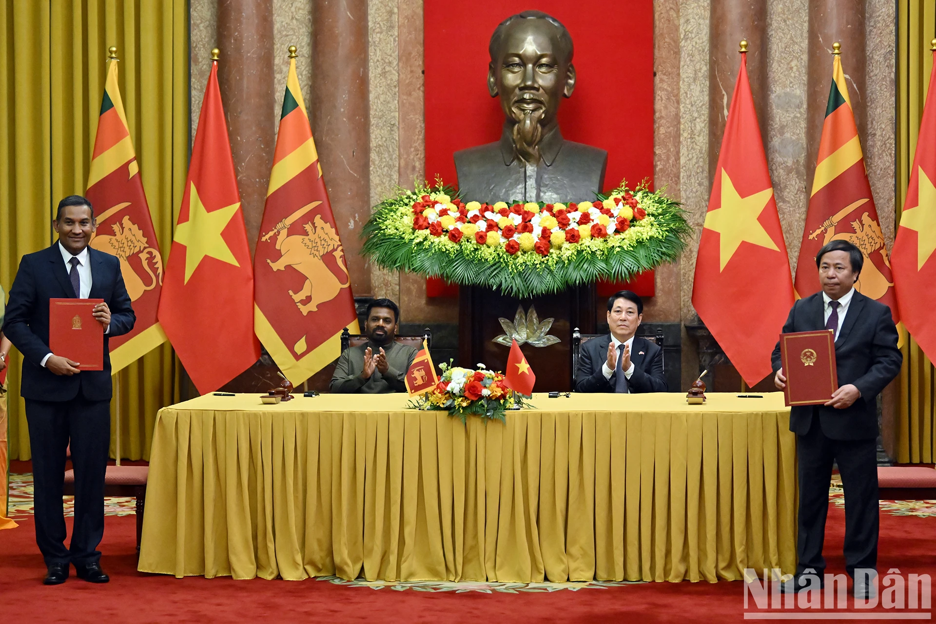 [Ảnh] Việt Nam và Sri Lanka ký kết hợp tác trên nhiều lĩnh vực quan trọng ảnh 4
