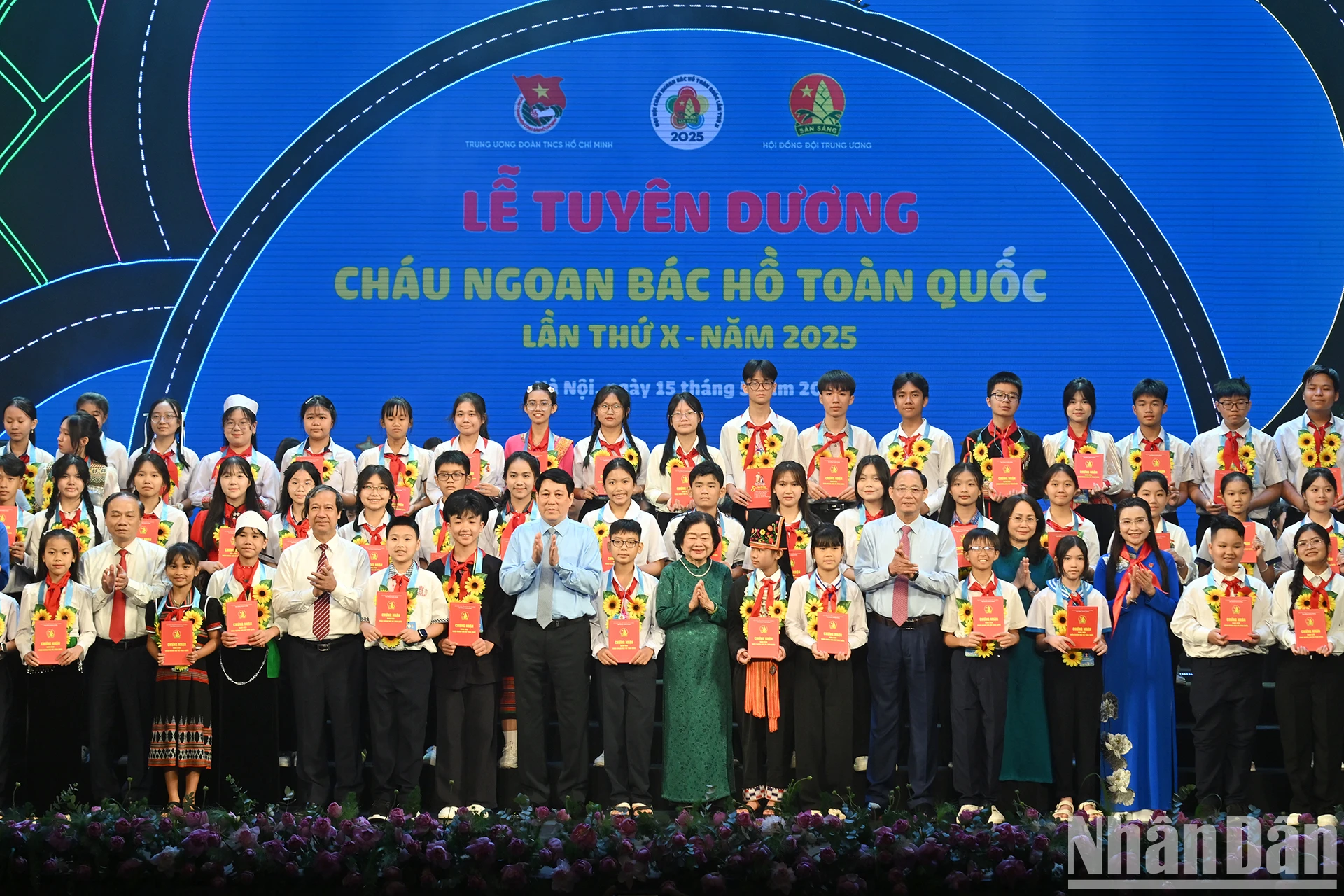 [Ảnh] Chủ tịch nước Lương Cường dự Lễ tuyên dương Cháu ngoan Bác Hồ toàn quốc ảnh 8