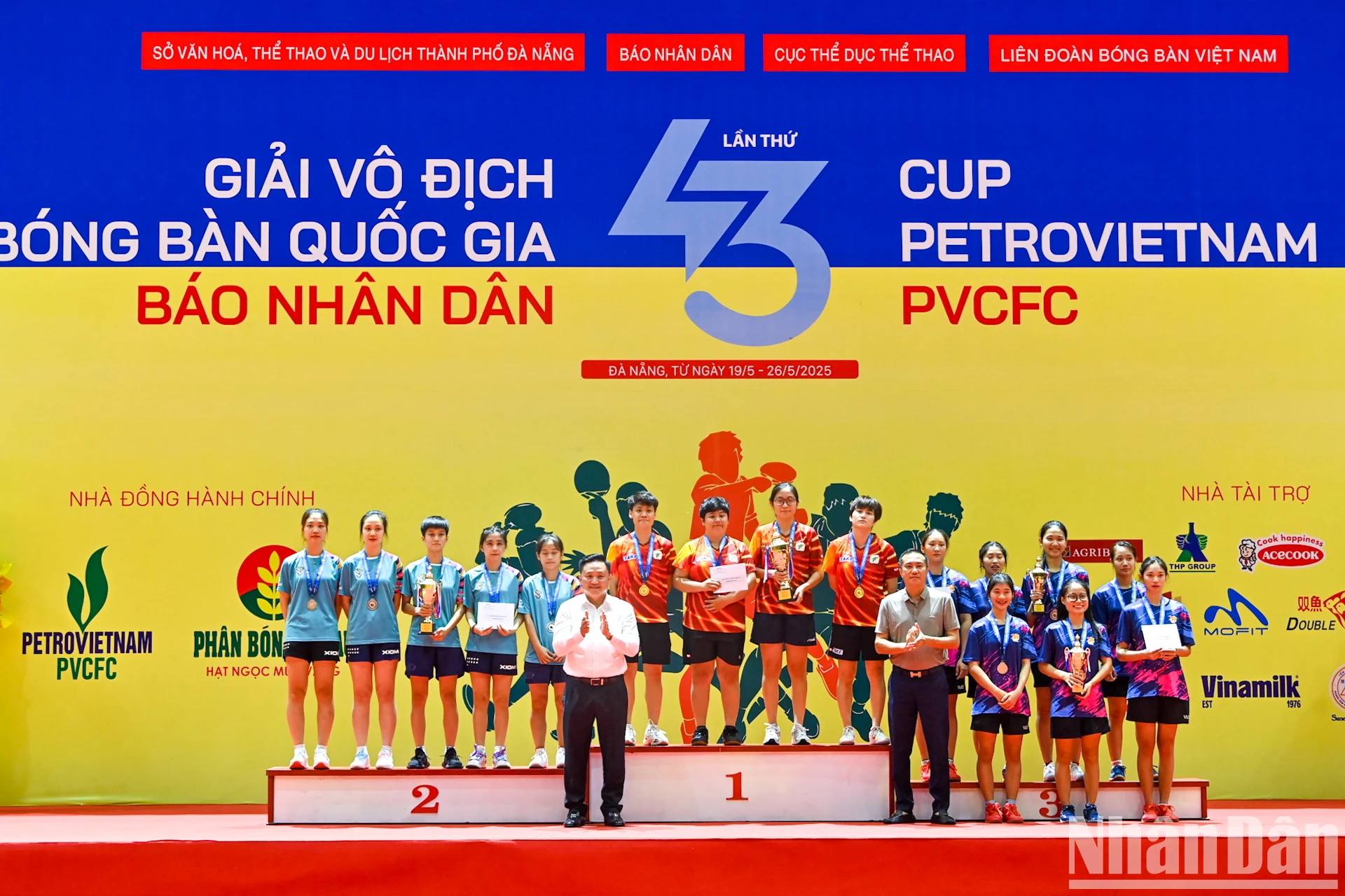 [Ảnh] Toàn cảnh Lễ bế mạc Giải vô địch bóng bàn quốc gia Báo Nhân Dân lần thứ 43 ảnh 6