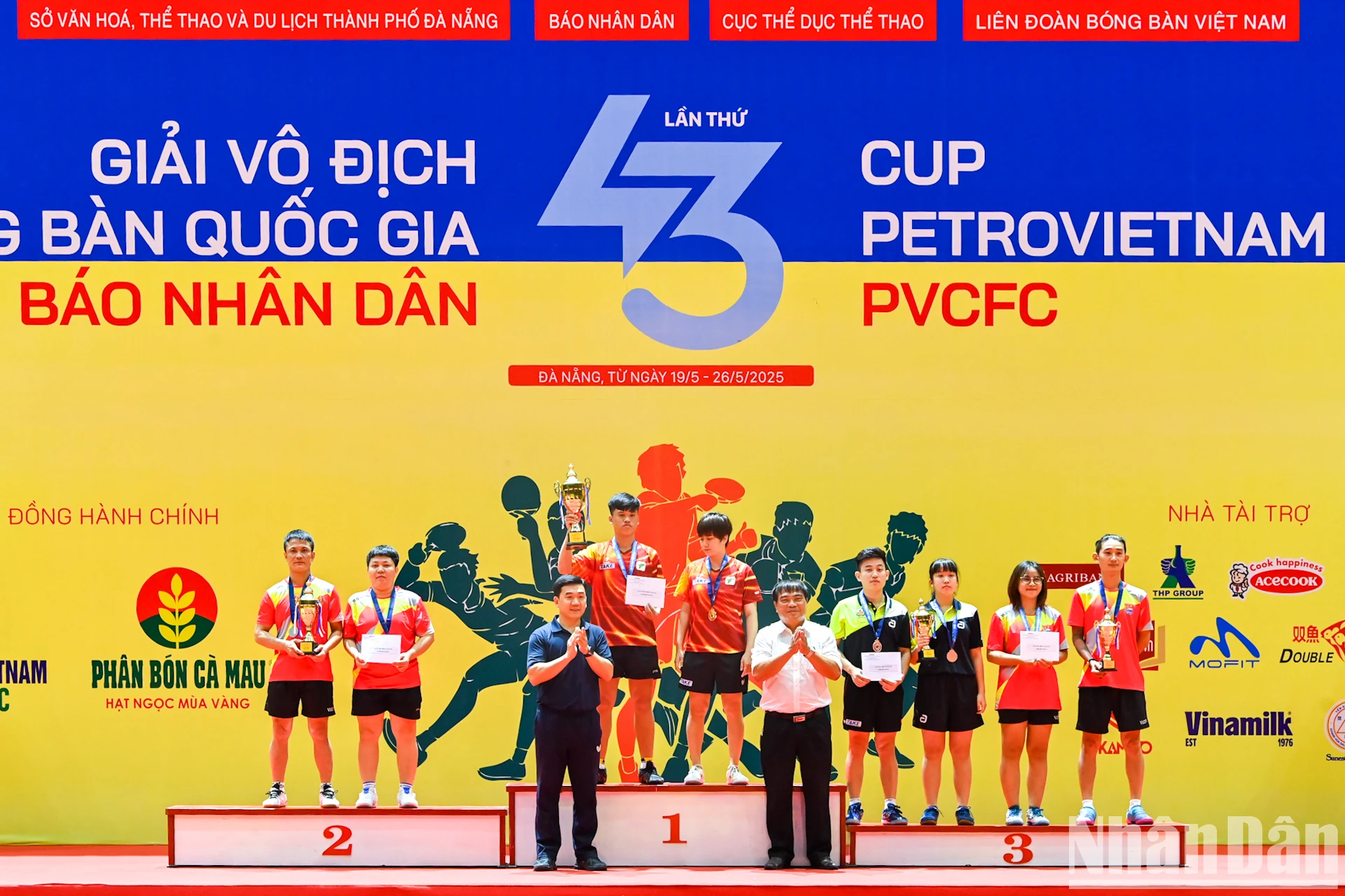 [Ảnh] Toàn cảnh Lễ bế mạc Giải vô địch bóng bàn quốc gia Báo Nhân Dân lần thứ 43 ảnh 11