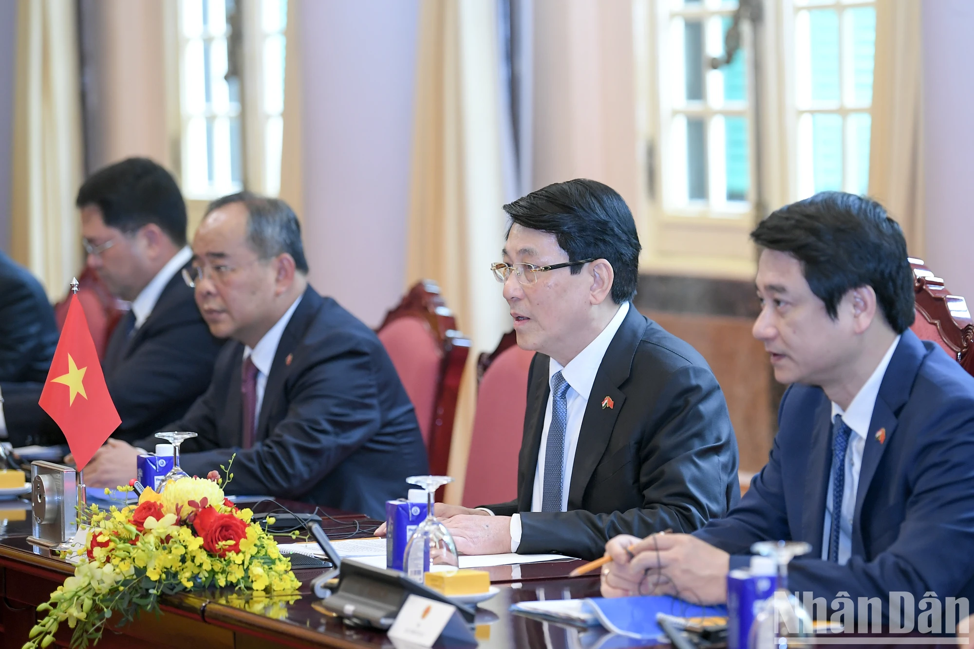 [Photo] President Luong Cuong holds talks with Hungarian President Sulyok Tamás photo 4