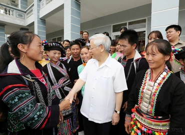 Bản Bo vươn lên từ lời động viên của Tổng Bí thư Nguyễn Phú Trọng