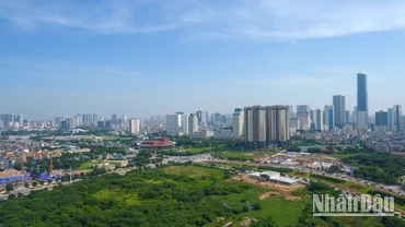 Một góc thành phố Hà Nội. (Ảnh: DUY LINH)