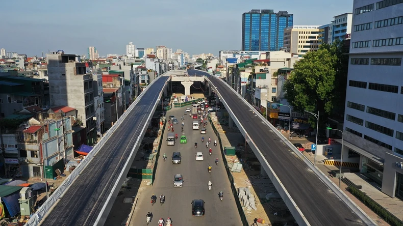 Dự án đường vành đai 2 Ngã Tư Sở - Vĩnh Tuy -0
