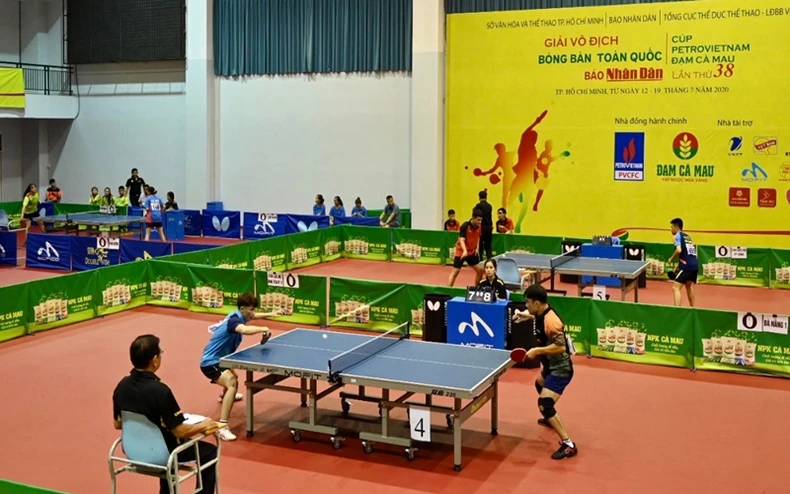 Khai mạc Giải vô địch bóng bàn toàn quốc Báo Nhân Dân lần thứ 38 năm 2020 -1