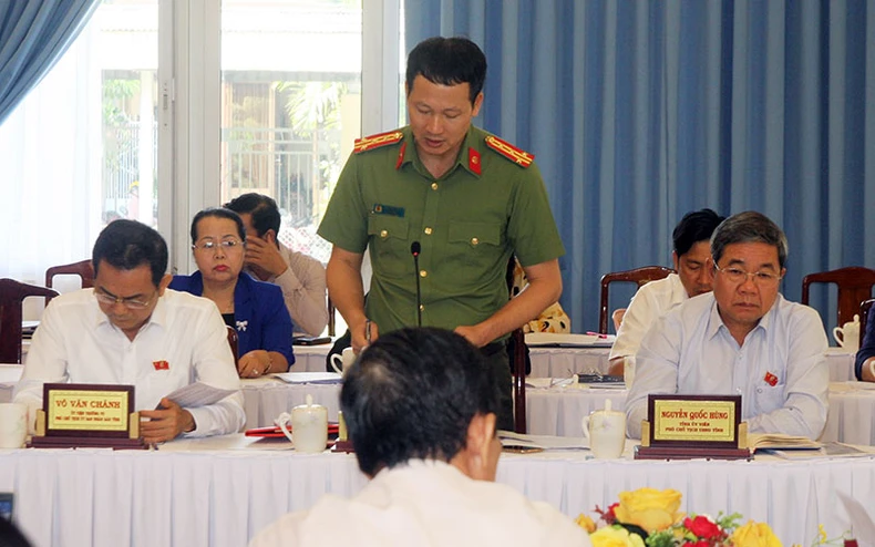 Công an Đồng Nai điều 562 cán bộ tăng cường cho cơ sở -0