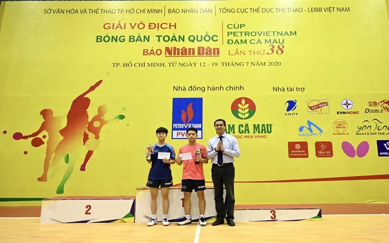 Bế mạc và trao giải Giải vô địch bóng bàn toàn quốc Báo Nhân Dân lần thứ 38 -0