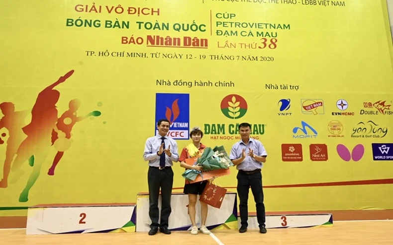 Bế mạc và trao giải Giải vô địch bóng bàn toàn quốc Báo Nhân Dân lần thứ 38 -0