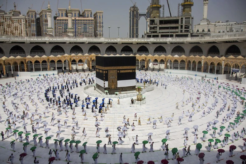 Cuộc hành hương Hajj rất khác của các tín đồ Hồi giáo -0
