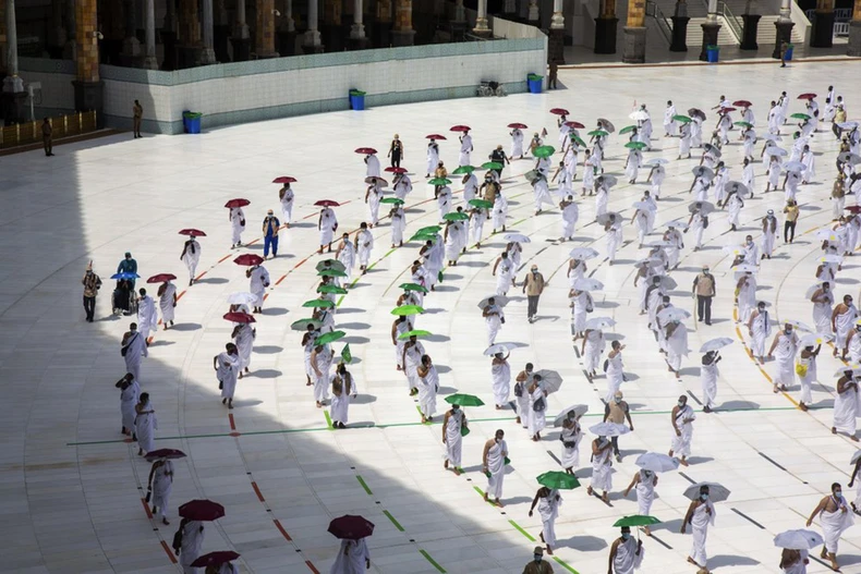 Cuộc hành hương Hajj rất khác của các tín đồ Hồi giáo -0