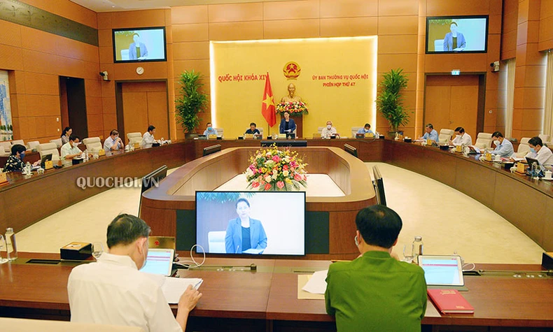 Khai mạc phiên họp thứ 47 của Ủy ban Thường vụ Quốc hội -0