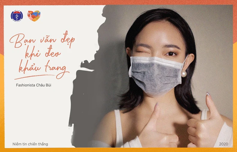 Nhiều nghệ sĩ, diễn viên hưởng ứng chiến dịch “Bạn vẫn đẹp khi đeo khẩu trang” -0