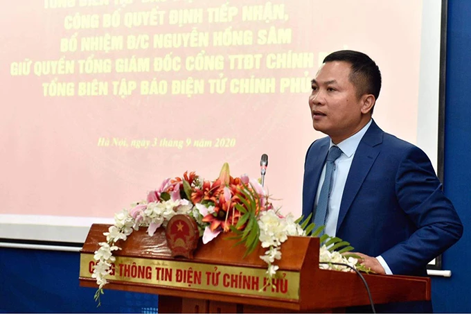 Bổ nhiệm ông Nguyễn Hồng Sâm làm quyền Tổng Giám đốc Cổng TTĐT Chính phủ -0