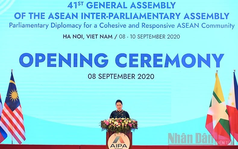 Khai mạc Đại hội đồng AIPA 41: Vì một Cộng đồng ASEAN gắn kết, vững mạnh và lấy người dân làm trung tâm -0