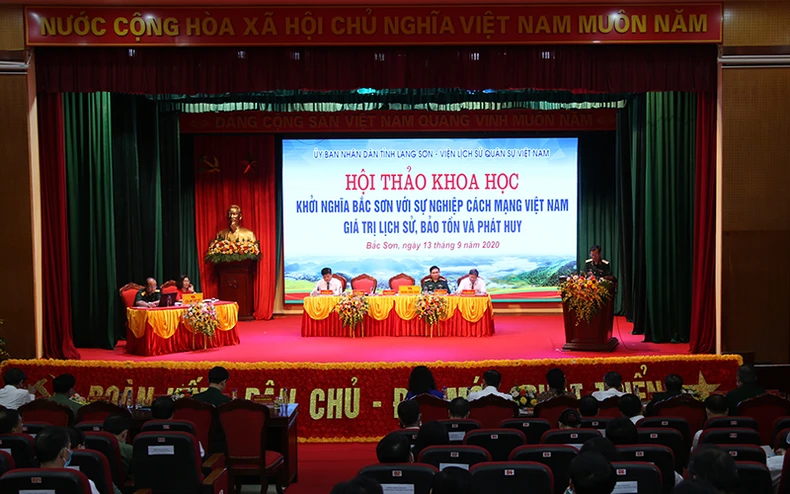 "Khởi nghĩa Bắc Sơn với sự nghiệp cách mạng Việt Nam - giá trị lịch sử, bảo tồn và phát huy" ảnh 1