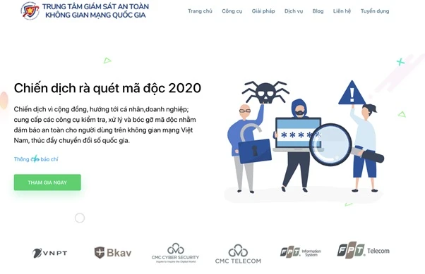 Chiến dịch “Rà soát và bóc gỡ mã độc trên toàn quốc năm 2020” -0