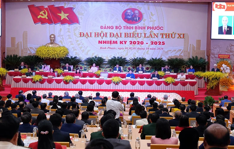 Khai mạc Đại hội Đảng bộ tỉnh Bình Phước nhiệm kỳ 2020-2025 -0