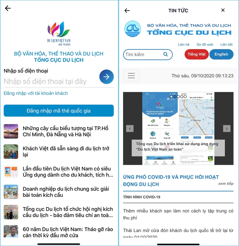 Yên tâm trải nghiệm, đừng quên ứng dụng “Du lịch Việt Nam an toàn” -0