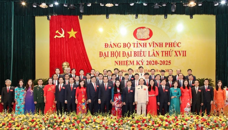 Bế mạc Đại hội Đảng bộ tỉnh Vĩnh Phúc lần thứ 17 -0
