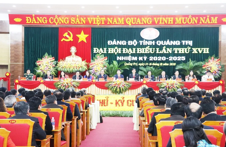Khai mạc Đại hội Đảng bộ tỉnh Quảng Trị lần thứ 17 -0