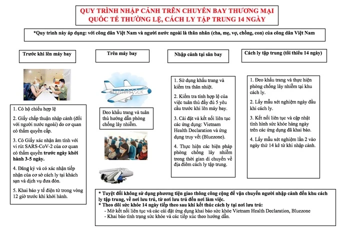 Bộ Y tế đề xuất ba quy trình cách ly hành khách khi mở lại bay thương mại quốc tế -0