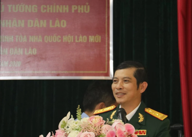 Phó Thủ tướng Lào thăm, kiểm tra tiến độ thi công Nhà Quốc hội Lào mới -0