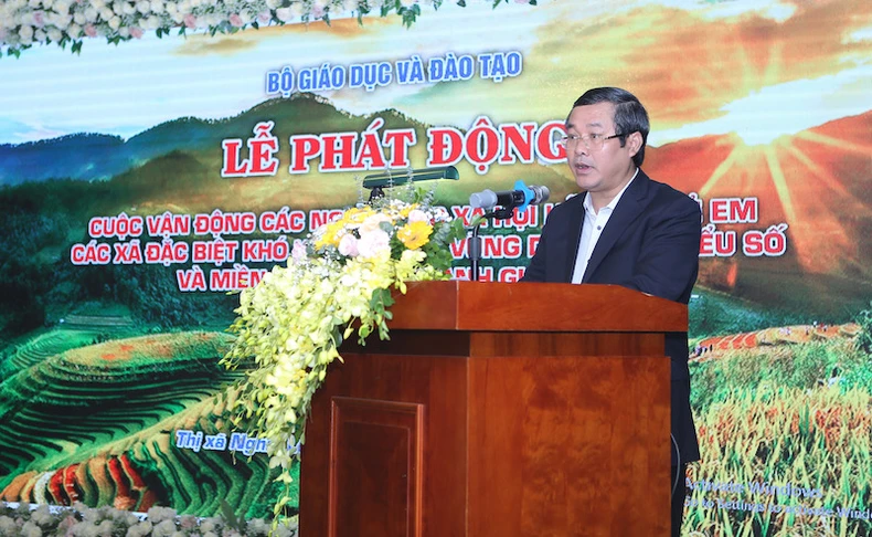 Bộ GD-ĐT vận động hỗ trợ học sinh dân tộc thiểu số, miền núi -0