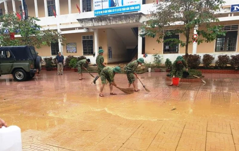 Thanh Chương nỗ lực khắc phục sau lũ -0