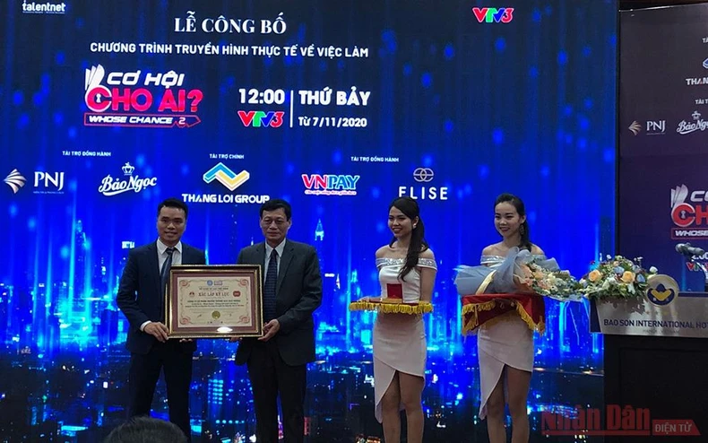 Chương trình truyền hình tạo cầu nối việc làm trở lại sóng VTV3 -0