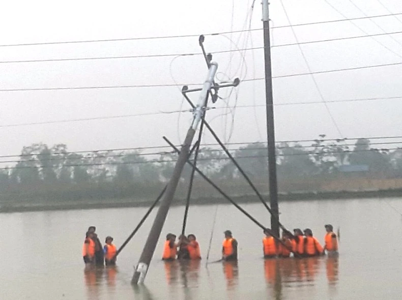 Điện lực Nghệ An cấp điện trở lại cho toàn bộ khách hàng -0
