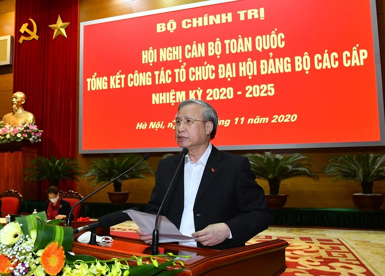 Hội nghị cán bộ toàn quốc tổng kết công tác tổ chức đại hội đảng bộ các cấp -0