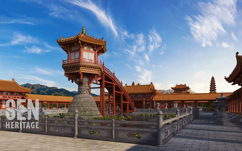 Trải nghiệm di sản kiến trúc thời Lý bằng thực tế ảo -0