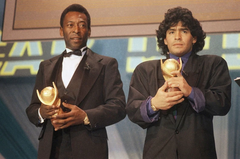 Cuộc đời và sự nghiệp của huyền thoại Maradona qua ảnh -0