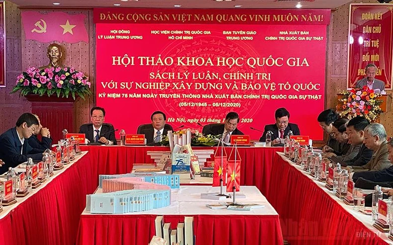 Nâng cao chất lượng và hiệu quả hoạt động công tác xuất bản, phát hành sách lý luận, chính trị trong tình hình mới -0