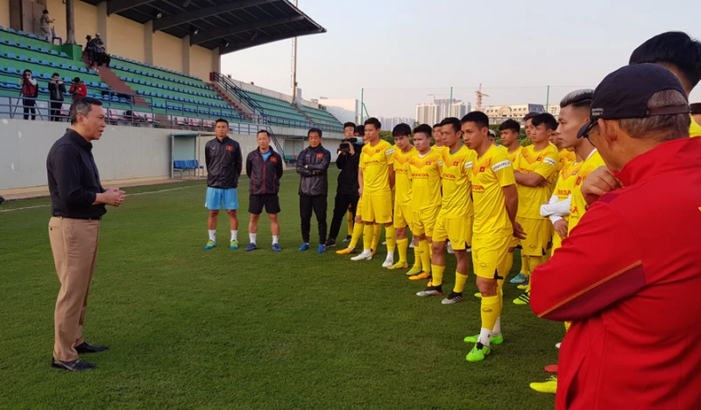 Đợt hội quân đầu tiên: HLV Park Hang Seo đặt ra 4 mục tiêu cho ĐTQG -0