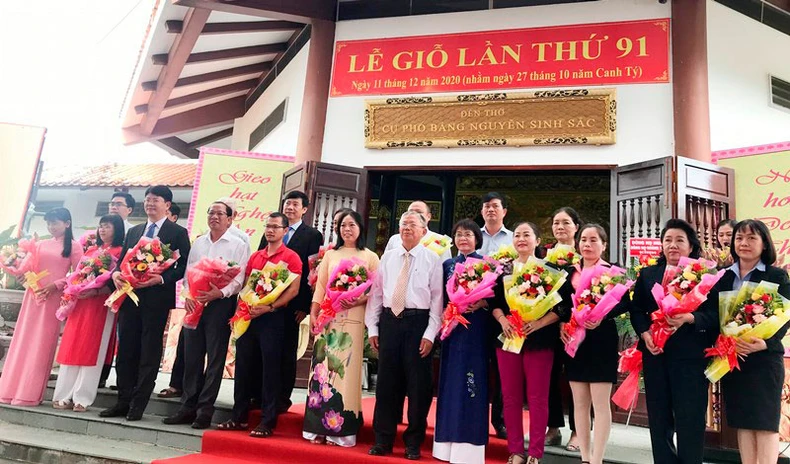 Long trọng lễ giỗ lần thứ 91 cụ Phó bảng Nguyễn Sinh Sắc -0