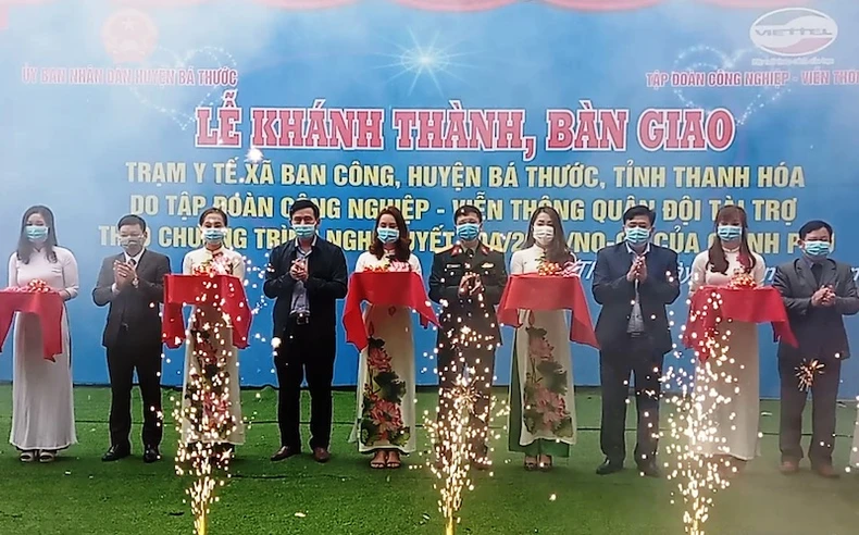 Viettel bàn giao hai công trình dân sinh ở Bá Thước, tỉnh Thanh Hóa -0