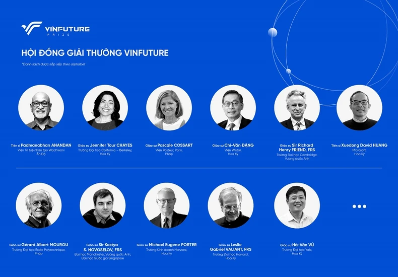 Giải thưởng nghiên cứu quốc tế trị giá 4,5 triệu USD do Việt Nam khởi xướng -0