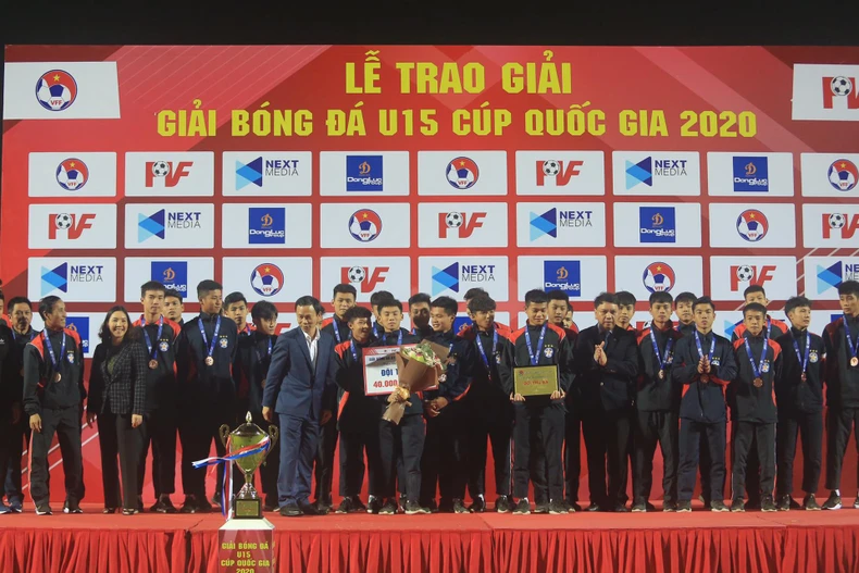 PVF vô địch VCK U15 Cúp Quốc gia 2020 -0