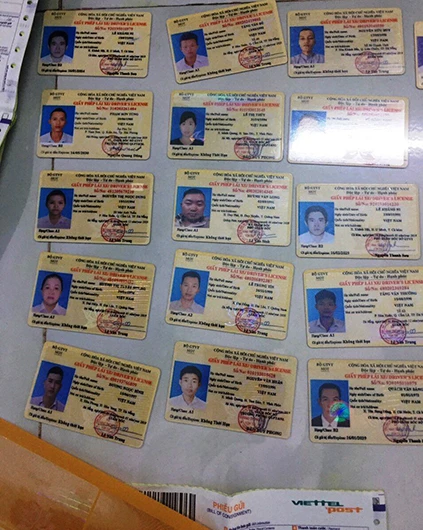 9x thuê phòng trọ sản xuất giấy phép lái xe giả -0
