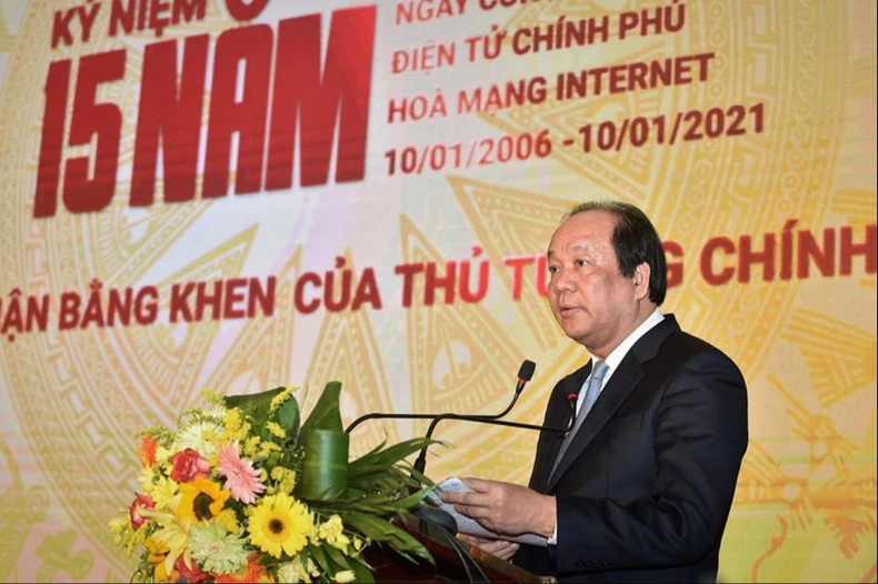 Kỷ niệm 15 năm Cổng Thông tin điện tử Chính phủ hòa mạng internet toàn cầu -0